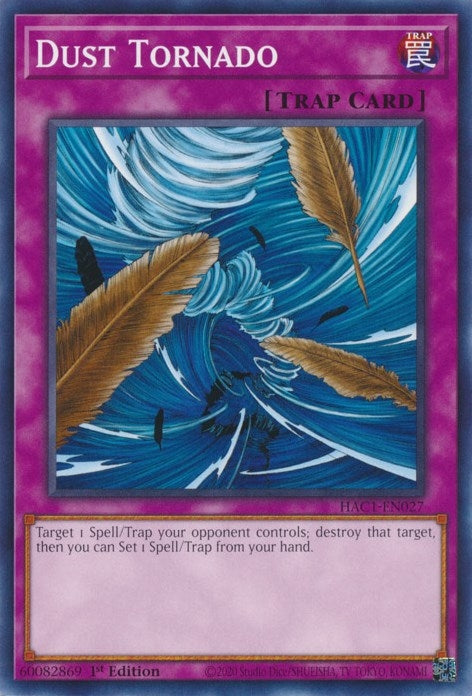 Image for Dust Tornado (Hidden Arsenal: Chapter 1) (HAC1-EN027) - YuGiOh