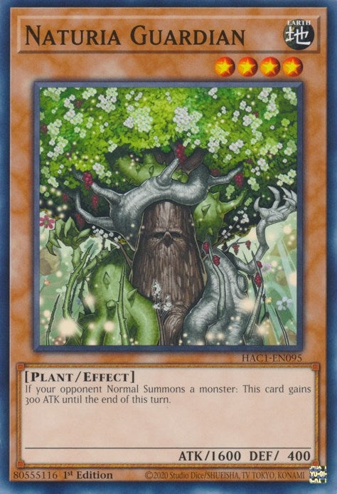 Image for Naturia Guardian (Hidden Arsenal: Chapter 1) (HAC1-EN095) - YuGiOh