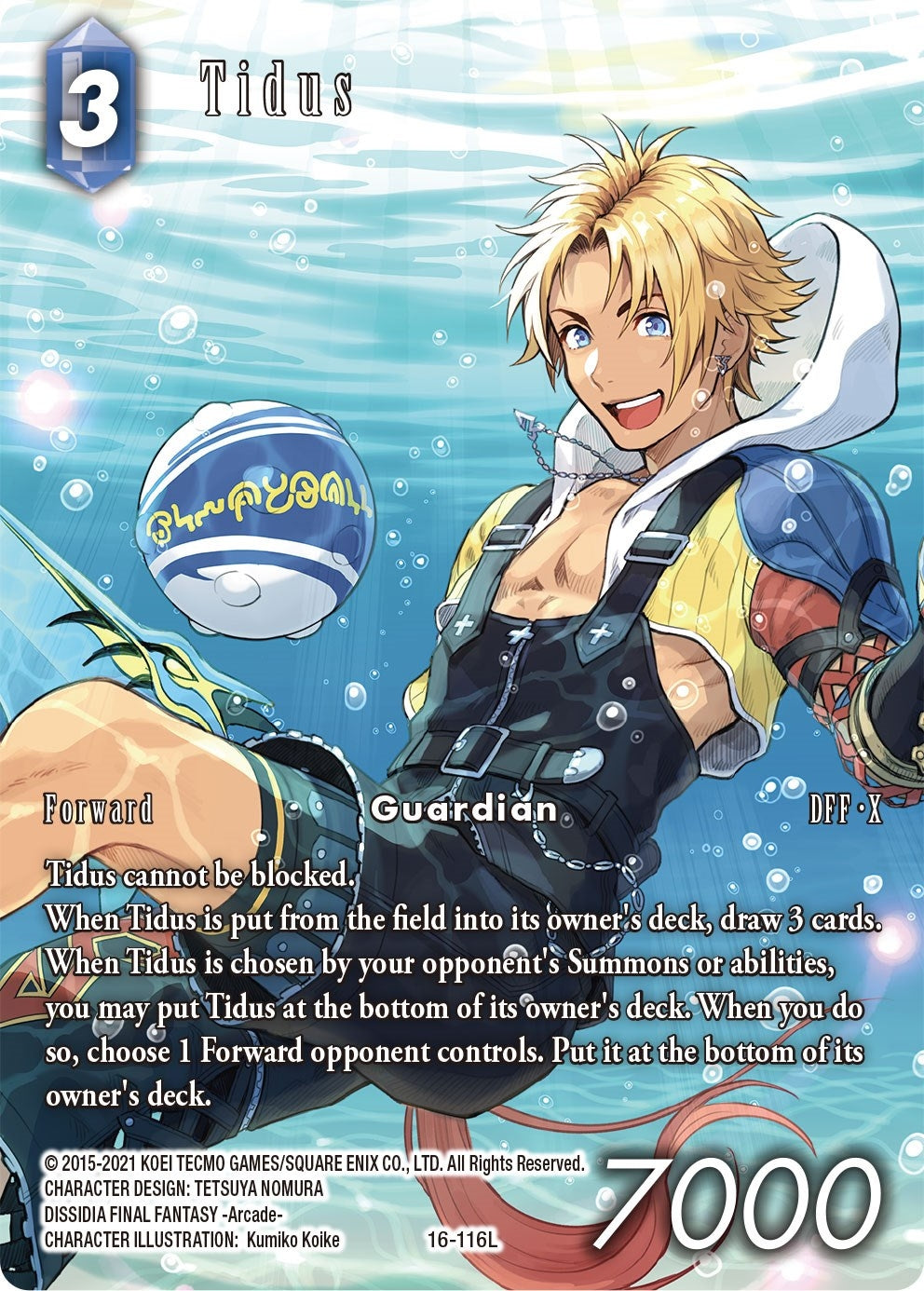 Image for Tidus (Full Art) (16) (16)