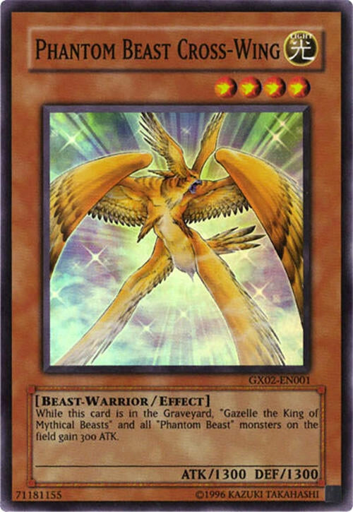 Image for Phantom Beast Cross-Wing (GX Tag Force Promo) (GX02-EN001) - YuGiOh