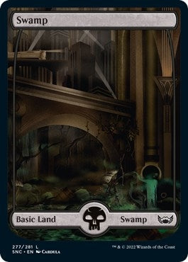 Image for Swamp (277) (Streets of New Capenna) (277) - Magic: The Gathering