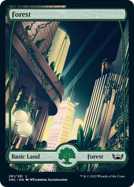 Image for Forest (281) (Streets of New Capenna) (281) - Magic: The Gathering