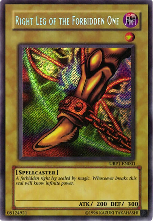 Image for Right Leg of the Forbidden One (GX Ultimate Beginner's Pack 1) (UBP1-EN001) - YuGiOh