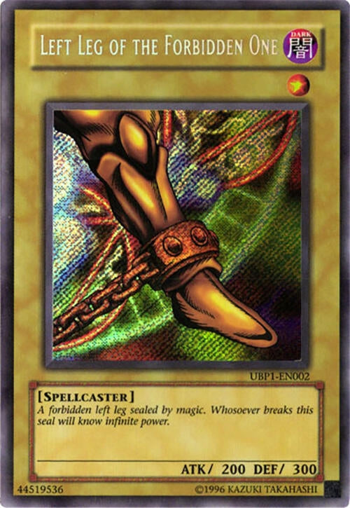 Image for Left Leg of the Forbidden One (GX Ultimate Beginner's Pack 1) (UBP1-EN002) - YuGiOh