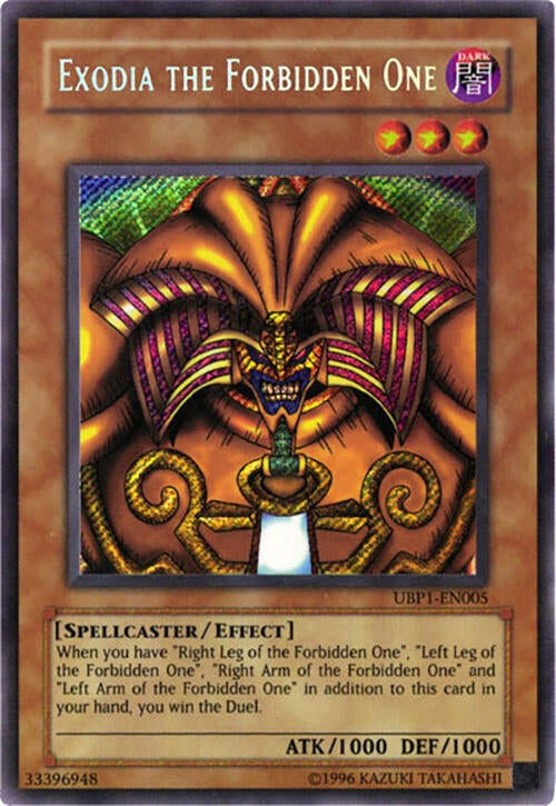 Image for Exodia the Forbidden One (GX Ultimate Beginner's Pack 1) (UBP1-EN005) - YuGiOh