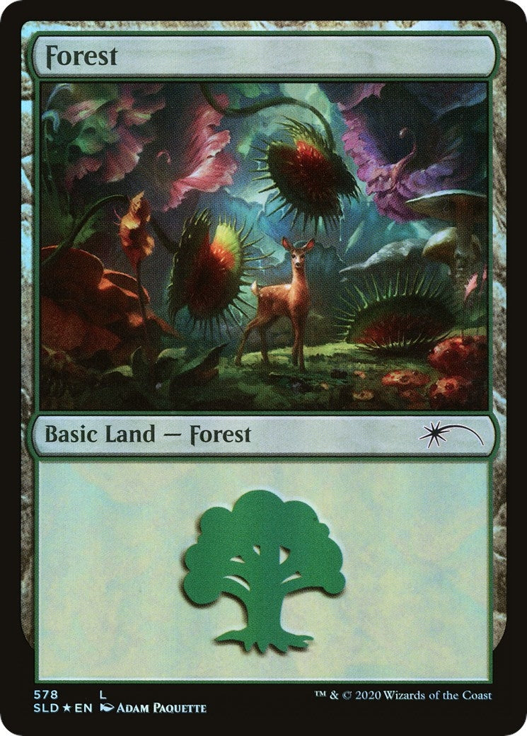 Image for Forest (578) (Secret Lair Drop Series) (578) - Magic: The Gathering