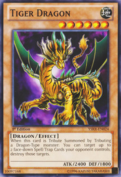Tiger Dragon - Starter Deck: Kaiba Reloaded (Common) [YSKR-024]
