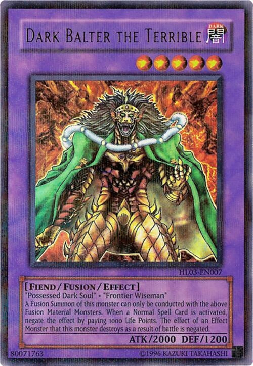 Image for Dark Balter the Terrible (Hobby League 3) (HL03-EN007) - YuGiOh