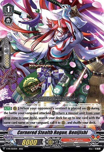 Image for Cornered Stealth Rogue, Benijishi (V Promo Cards) (V-PR/0213EN) - Cardfight Vanguard