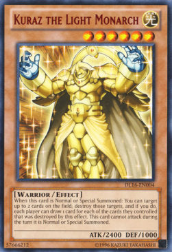 Kuraz the Light Monarch (V.1 - Rare) - Duelist League 16 (Rare) [DL16-004]