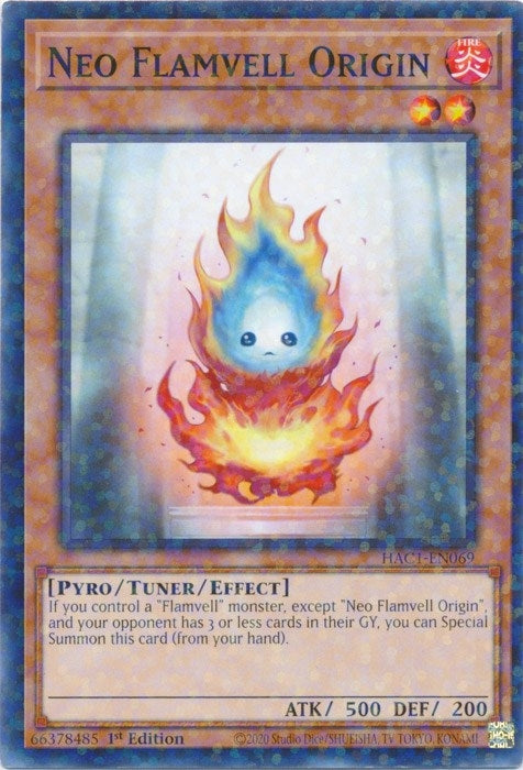 Image for Neo Flamvell Origin (Duel Terminal) (Hidden Arsenal: Chapter 1) (HAC1-EN069) - YuGiOh