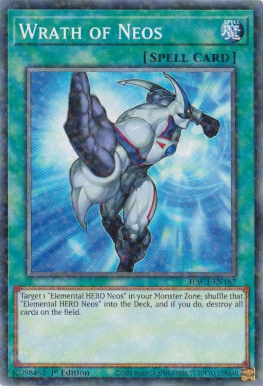 Image for Wrath of Neos (Duel Terminal) (Hidden Arsenal: Chapter 1) (HAC1-EN167) - YuGiOh
