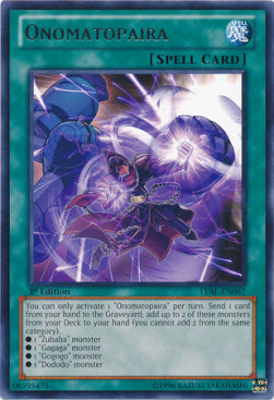 Onomatopaira - Legacy of the Valiant (Rare) [LVAL-067]
