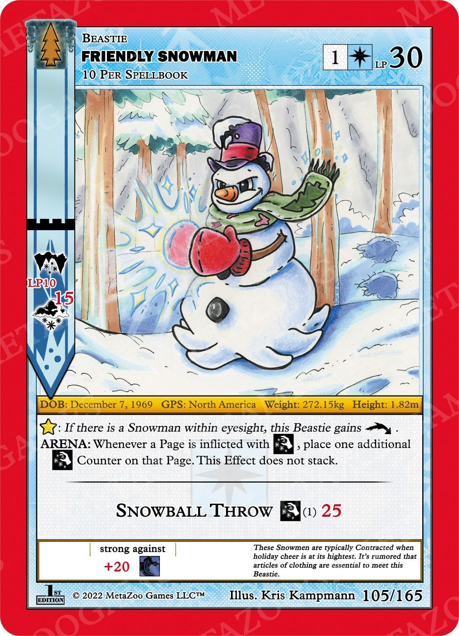 Image for Friendly Snowman (WILFE) (105)