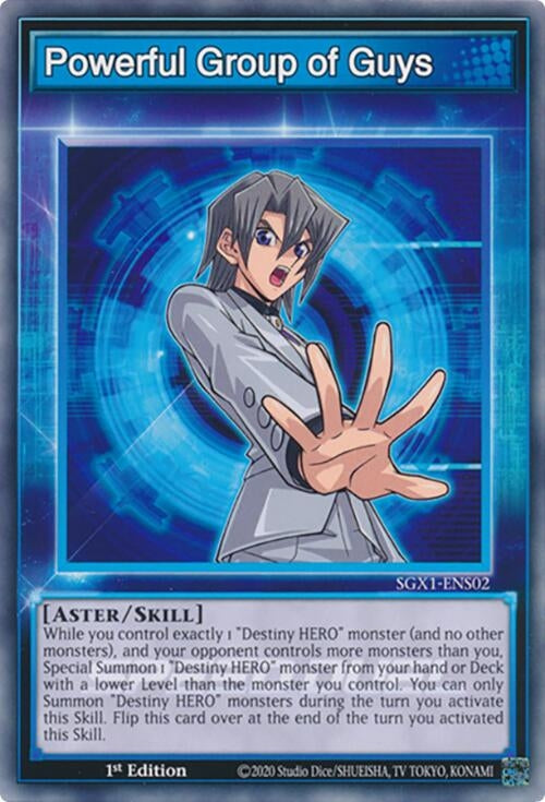 Image for Powerful Group of Guys (Speed Duel GX: Duel Academy Box) (SGX1-ENS02) - YuGiOh