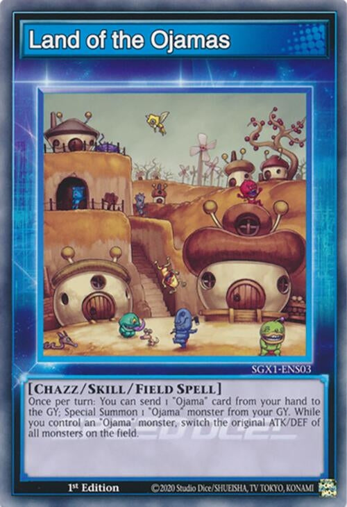 Image for Land of the Ojamas (Speed Duel GX: Duel Academy Box) (SGX1-ENS03) - YuGiOh