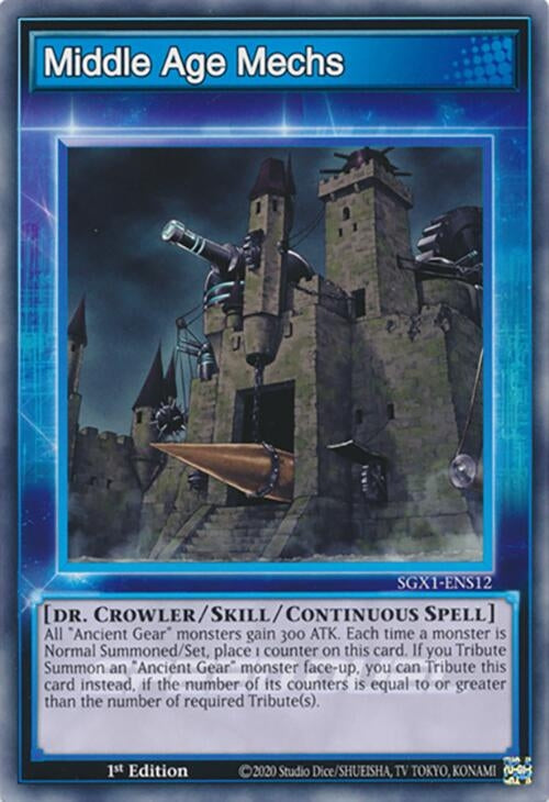 Image for Middle Age Mechs (Speed Duel GX: Duel Academy Box) (SGX1-ENS12) - YuGiOh