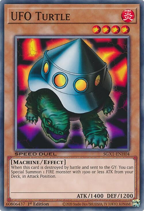 Image for UFO Turtle (Speed Duel GX: Duel Academy Box) (SGX1-ENH04) - YuGiOh