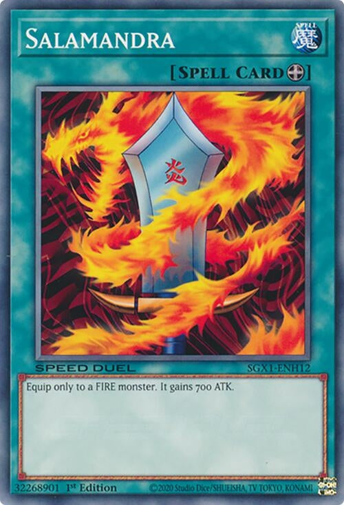 Image for Salamandra (Speed Duel GX: Duel Academy Box) (SGX1-ENH12) - YuGiOh