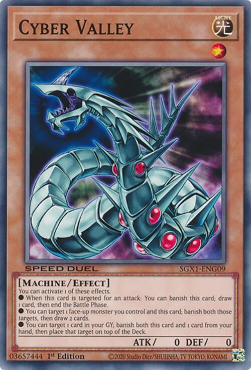 Image for Cyber Valley (Speed Duel GX: Duel Academy Box) (SGX1-ENG09) - YuGiOh