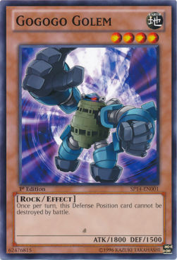 Gogogo Golem (V.1 - Common) - Star Pack 2014 (Common) [SP14-001]