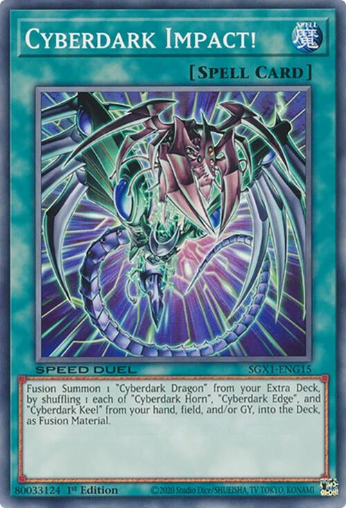 Image for Cyberdark Impact! (Speed Duel GX: Duel Academy Box) (SGX1-ENG15) - YuGiOh