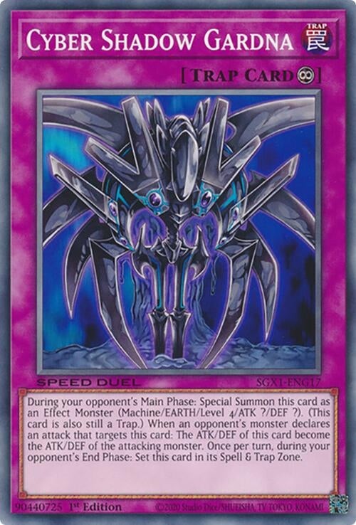 Image for Cyber Shadow Gardna (Speed Duel GX: Duel Academy Box) (SGX1-ENG17) - YuGiOh