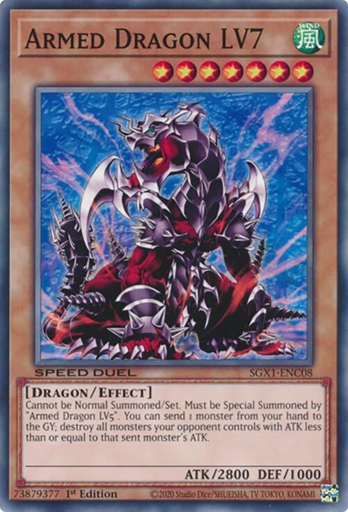 Image for Armed Dragon LV7 (Speed Duel GX: Duel Academy Box) (SGX1-ENC08) - YuGiOh