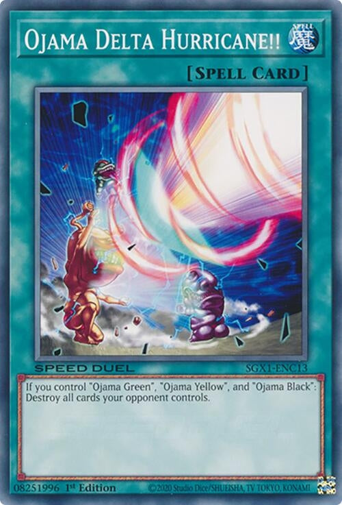 Image for Ojama Delta Hurricane!! (Speed Duel GX: Duel Academy Box) (SGX1-ENC13) - YuGiOh