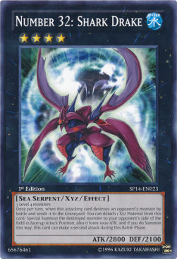 Number 32: Shark Drake (V.1 - Common) - Star Pack 2014 (Common) [SP14-023]