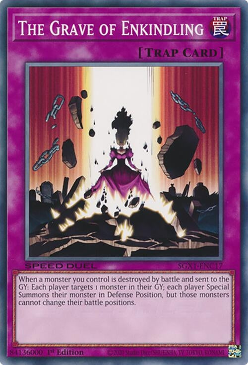 Image for The Grave of Enkindling (Speed Duel GX: Duel Academy Box) (SGX1-ENC17) - YuGiOh