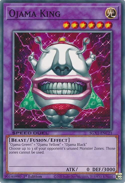 Image for Ojama King (Speed Duel GX: Duel Academy Box) (SGX1-ENC21) - YuGiOh