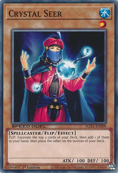 Image for Crystal Seer (Speed Duel GX: Duel Academy Box) (SGX1-ENF09) - YuGiOh
