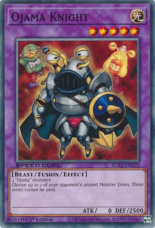 Image for Ojama Knight (Speed Duel GX: Duel Academy Box) (SGX1-ENC23) - YuGiOh