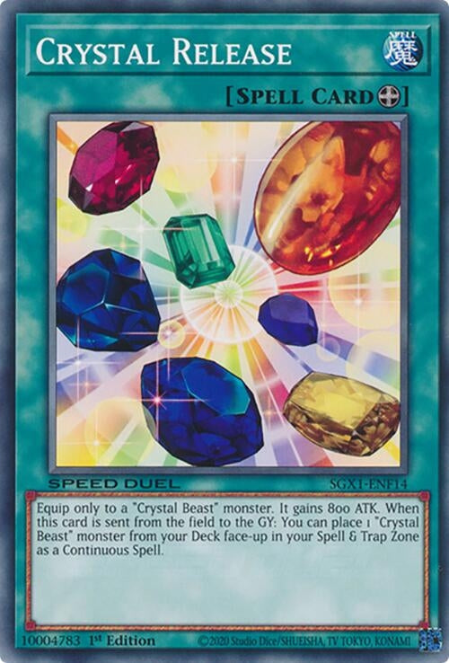 Image for Crystal Release (Speed Duel GX: Duel Academy Box) (SGX1-ENF14) - YuGiOh