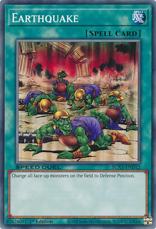 Image for Earthquake (Speed Duel GX: Duel Academy Box) (SGX1-END12) - YuGiOh