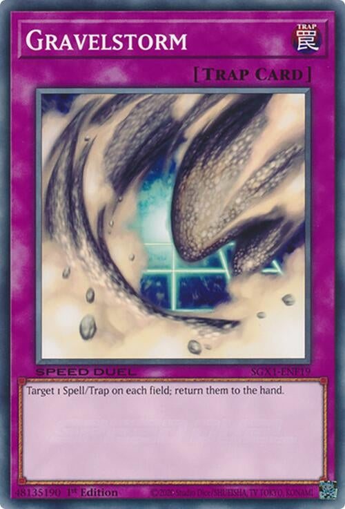 Image for Gravelstorm (Speed Duel GX: Duel Academy Box) (SGX1-ENF19) - YuGiOh
