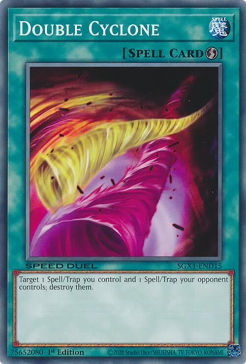Image for Double Cyclone (Speed Duel GX: Duel Academy Box) (SGX1-END15) - YuGiOh