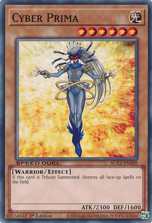 Image for Cyber Prima (Speed Duel GX: Duel Academy Box) (SGX1-ENE09) - YuGiOh