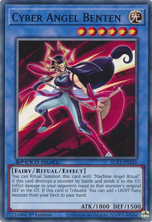 Image for Cyber Angel Benten (Speed Duel GX: Duel Academy Box) (SGX1-ENE10) - YuGiOh