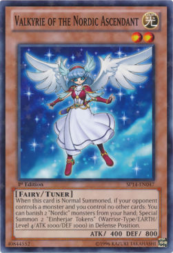 Valkyrie of the Nordic Ascendant (V.2 - Starfoil Rare) - Star Pack 2014 (Starfoil Rare) [SP14-047]