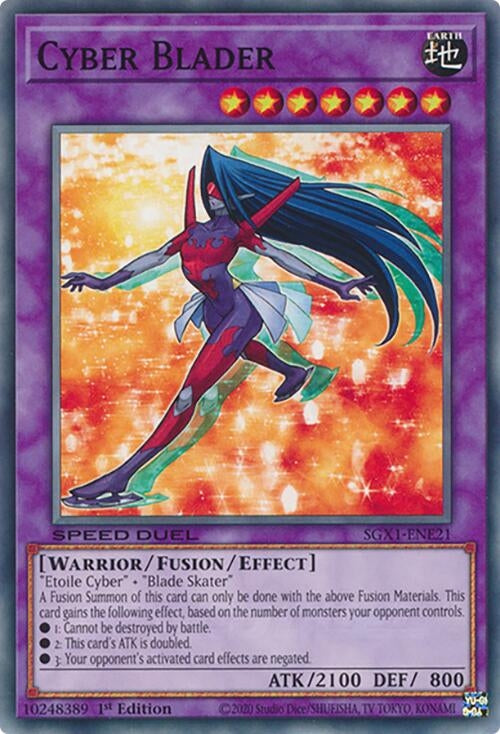 Image for Cyber Blader (Speed Duel GX: Duel Academy Box) (SGX1-ENE21) - YuGiOh