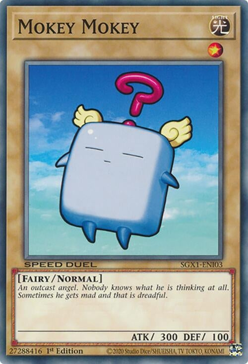 Image for Mokey Mokey (Speed Duel GX: Duel Academy Box) (SGX1-ENI03) - YuGiOh