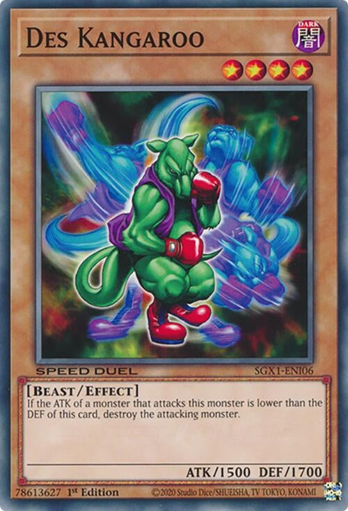 Image for Des Kangaroo (Speed Duel GX: Duel Academy Box) (SGX1-ENI06) - YuGiOh