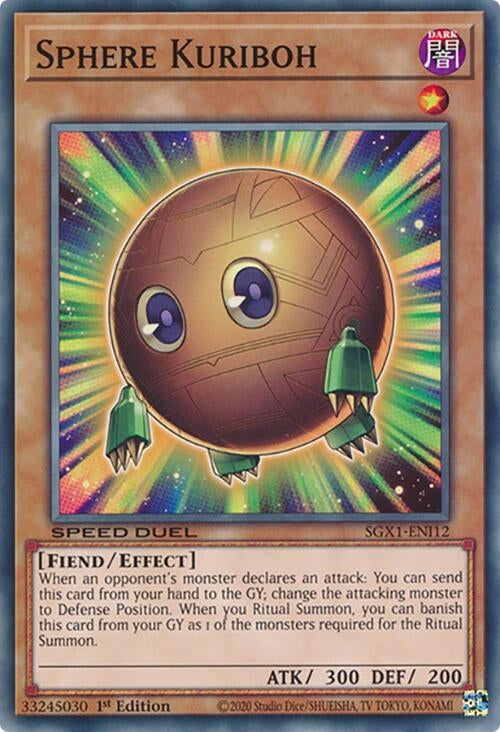 Image for Sphere Kuriboh (Speed Duel GX: Duel Academy Box) (SGX1-ENI12) - YuGiOh
