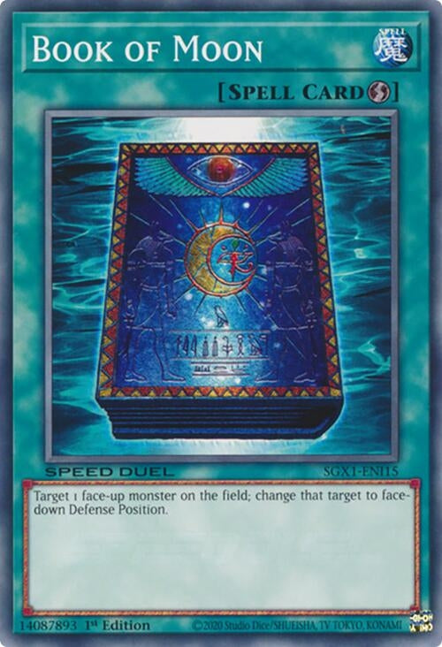 Image for Book of Moon (Speed Duel GX: Duel Academy Box) (SGX1-ENI15) - YuGiOh