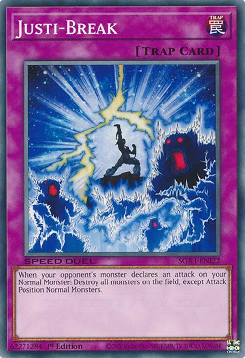 Image for Justi-Break (Speed Duel GX: Duel Academy Box) (SGX1-ENI22) - YuGiOh