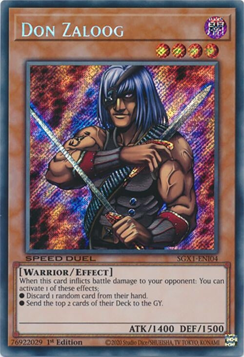 Image for Don Zaloog (Secret Rare) (Speed Duel GX: Duel Academy Box) (SGX1-ENI04) - YuGiOh