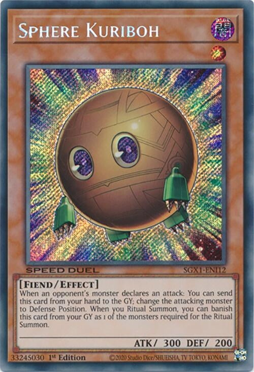 Image for Sphere Kuriboh (Secret Rare) (Speed Duel GX: Duel Academy Box) (SGX1-ENI12) - YuGiOh