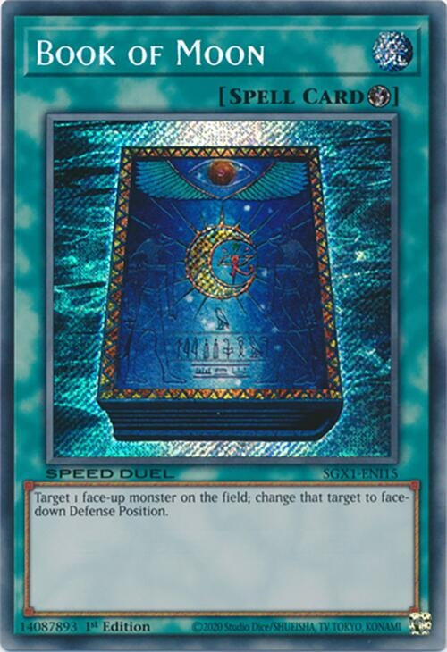 Image for Book of Moon (Secret Rare) (Speed Duel GX: Duel Academy Box) (SGX1-ENI15) - YuGiOh